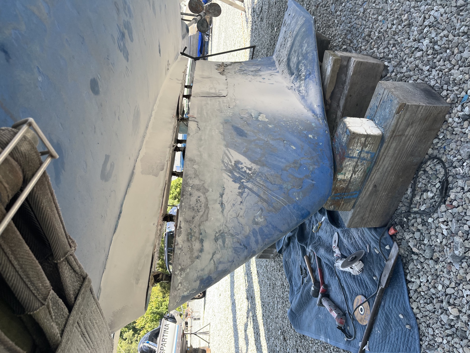 Photo from the 36-foot sailboat project